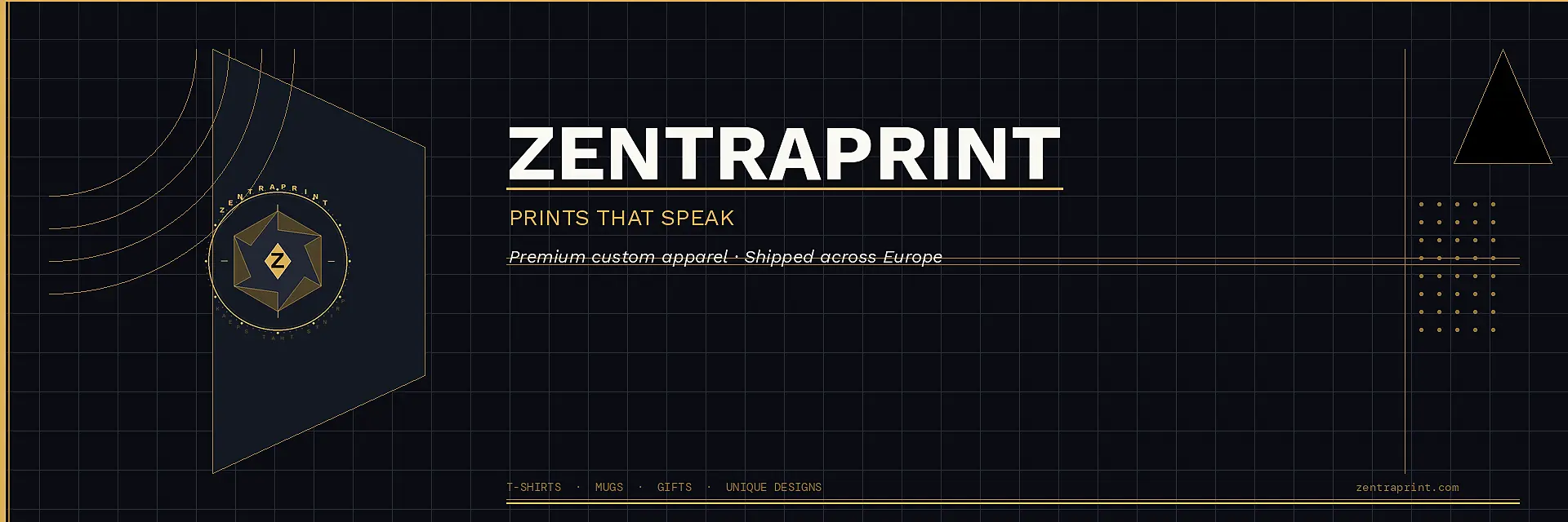 Banner for zentraprint